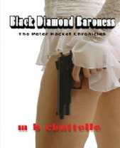 Black Diamond Baroness - book cover design by author mbchattelle
